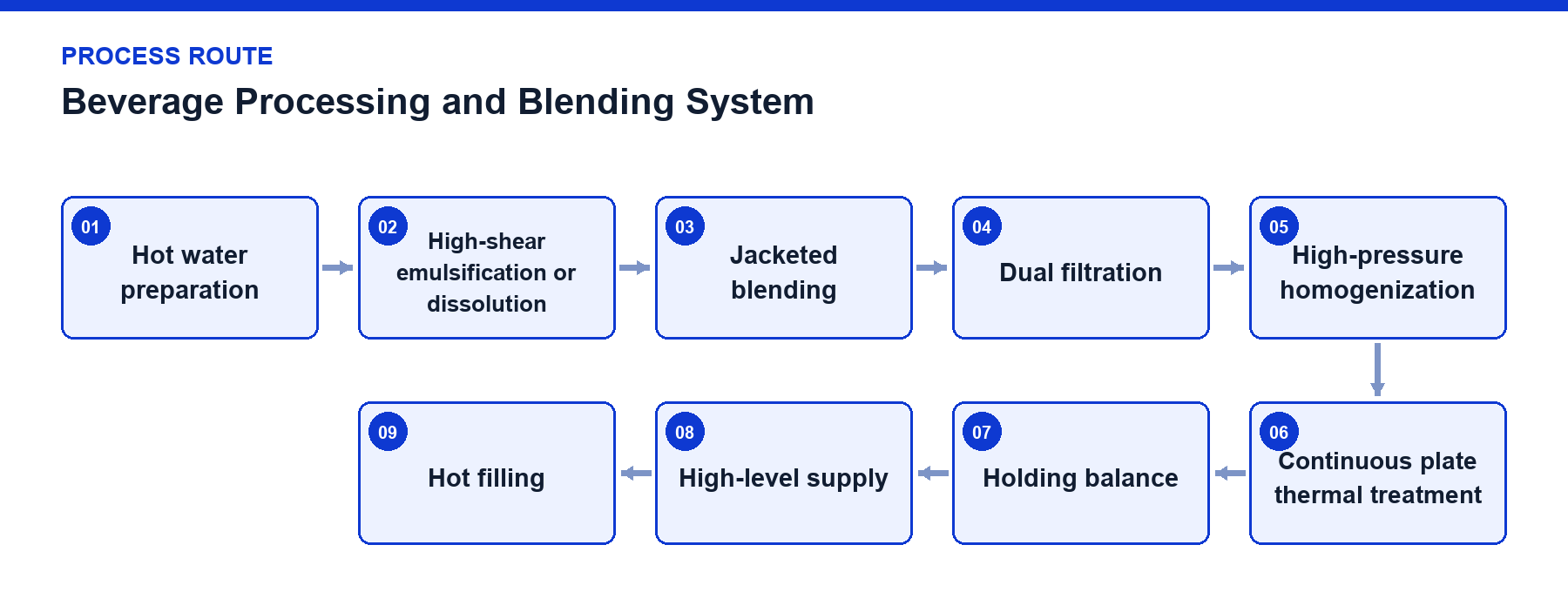 Beverage Processing and Blending System